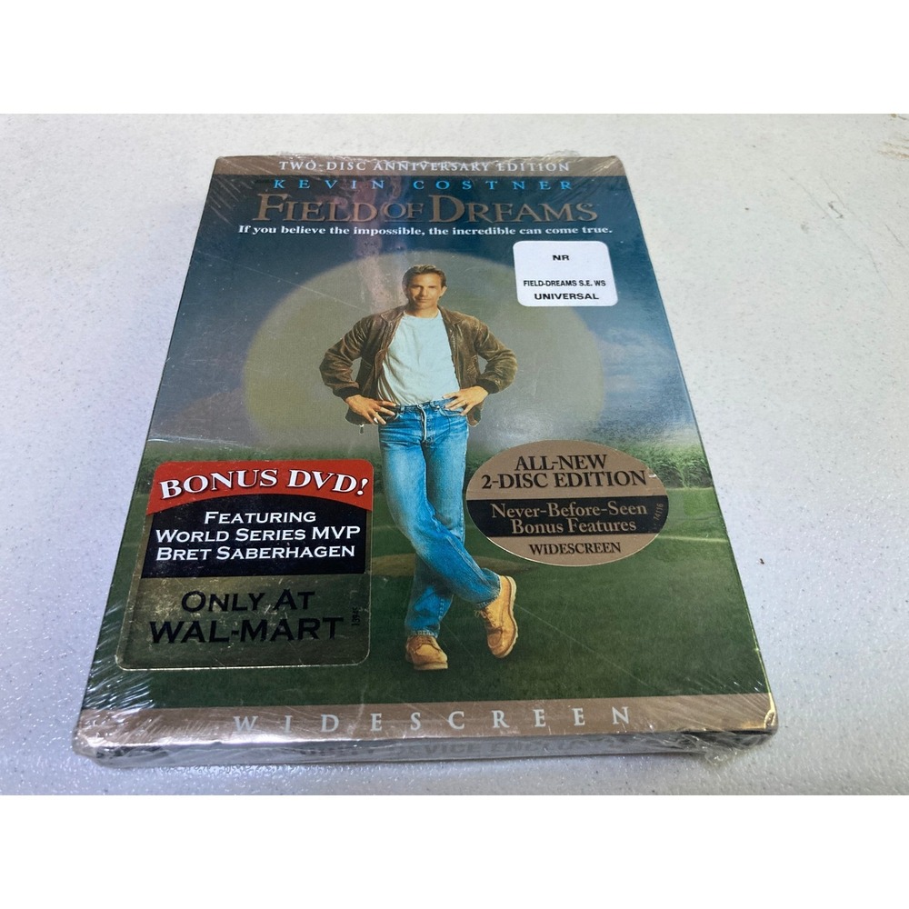 Field of Dreams DVD Anniversary Edition Widescreen 2-Disc Set Wal-Mart Exclusive